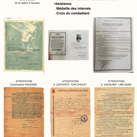 Les citations et les décorations 